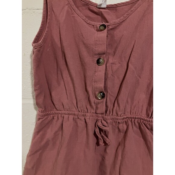 SHEIN Girls Cami Romper With 2 Pocket Size 10 Y - Picture 7 of 10